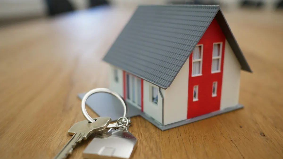 Maison individuelle mise en vente, situation typique du recours au prêt relais